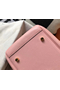 Hermes Lindy 30cm Bag In Pink Clemence Leather GHW  Replica