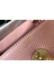 Hermes Lindy 30cm Bag In Pink Clemence Leather GHW  Replica