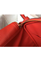 Hermes Lindy 30cm Bag In Red Clemence Leather GHW  Replica