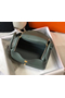Hermes Lindy 30cm Bag In Vert Amande Clemence Leather GHW  Replica
