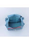 Hermes Lindy 30CM Grainy Leather Shoulder Bag H6207 Light Blue  Replica