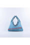 Hermes Lindy 30CM Grainy Leather Shoulder Bag H6207 Light Blue  Replica