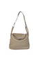 Hermes Lindy 30CM Havanne Handbags 1057 Grey Leather Silver Hardware Handbags  Replica