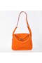 Hermes Lindy 30CM Havanne Handbags 1057 Orange Leather Silver Hardware  Replica