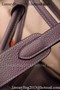 Hermes Lindy 30CM Leather Shoulder Bag H0881 Grey  Replica