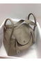 Hermes Lindy 30CM Original Leather Shoulder Bag HLD30 Khaki  Replica