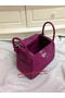 Hermes Lindy 30CM Original Leather Shoulder Bag HLD30 Purple  Replica