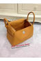 Hermes Lindy 30CM Original Leather Shoulder Bag HLD30 Wheat  Replica