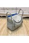 Hermes Lindy 30CM Original Leather Shoulder Bag LD30 Grey&Blue  Replica