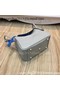 Hermes Lindy 30CM Original Leather Shoulder Bag LD30 Grey&Blue  Replica