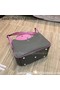 Hermes Lindy 30CM Original Leather Shoulder Bag LD30 Grey&Pink  Replica