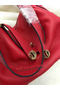 Hermes Lindy 30CM Red Leather Shoulder Bag HLD30 Gold  Replica