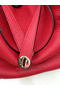 Hermes Lindy 30CM Red Leather Shoulder Bag HLD30 Gold  Replica
