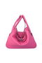 Hermes Lindy 30CM Rose Grainy Leather Havanne Shoulder Bag  Replica