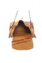 Hermes Lindy 30CM Wheat Grainy Leather Havanne Shoulder Bag  Replica