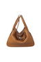 Hermes Lindy 30CM Wheat Grainy Leather Havanne Shoulder Bag  Replica