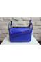Hermes Lindy 34CM Shoulder Bag in Blue Grainy Leather  Replica