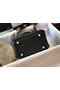 Hermes Lindy Mini Bag In Black Clemence Leather GHW  Replica