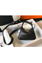 Hermes Lindy Mini Bag In Black Clemence Leather GHW  Replica