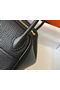 Hermes Lindy Mini Bag In Black Clemence Leather GHW  Replica