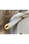 Hermes Lindy Mini Bag In Pearl Grey Clemence Leather GHW  Replica