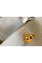 Hermes Lindy Mini Bag In Pearl Grey Clemence Leather GHW  Replica