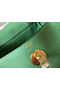 Hermes Lindy Mini Bag In Vert Criquet Clemence Leather GHW  Replica