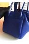 Hermes Lindy Original Togo Leather Bag 5086 Blue  Replica
