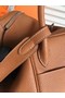 Hermes Lindy Original Togo Leather Bag 5086 Brown  Replica