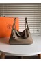 Hermes Lindy Original Togo Leather Bag 5086 Grey  Replica