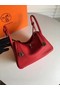 Hermes Lindy Original Togo Leather Bag 5086 Red  Replica