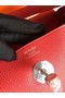 Hermes Lindy Original Togo Leather Bag 5086 Red  Replica