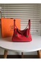 Hermes Lindy Original Togo Leather Bag 5086 Red  Replica