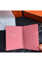 Hermes MC2 Euclide Card Holder In Pink Epsom Leather  Replica