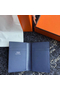 Hermes MC2 Euclide Card Holder In Sapphire Epsom Leather  Replica