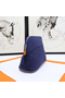 Hermes Medium Bolide Travel Case In Blue Electric Cotton  Replica