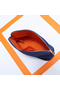 Hermes Medium Bolide Travel Case In Blue Electric Cotton  Replica