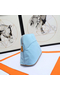 Hermes Medium Bolide Travel Case In Blue Lin Cotton  Replica