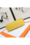 Hermes Medium Bolide Travel Case In Yellow Cotton  Replica