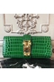Hermes Medor Clutch Bag In Bamboo Crocodile Leather  Replica