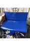 Hermes Medor Clutch Bag In Blue Crocodile Leather  Replica