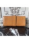 Hermes Medor Clutch Bag In Camarel Crocodile Leather  Replica