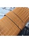 Hermes Medor Clutch Bag In Camarel Crocodile Leather  Replica