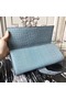 Hermes Medor Clutch Bag In Ciel Crocodile Leather  Replica