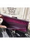 Hermes Medor Clutch Bag In Fuchsia Crocodile Leather  Replica