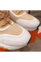 Hermes Men's Addict Sneakers In Multicolore Knit  Replica