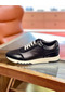 Hermes Men's C-Addict Sneakers In Black Perforated calfskin  Replica