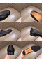 Hermes Men's Monterey Loafers In Black Calfskin  Replica