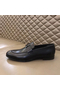 Hermes Men's Paris Loafers In Black Calfskin  Replica