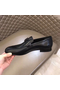 Hermes Men's Paris Loafers In Black Calfskin  Replica